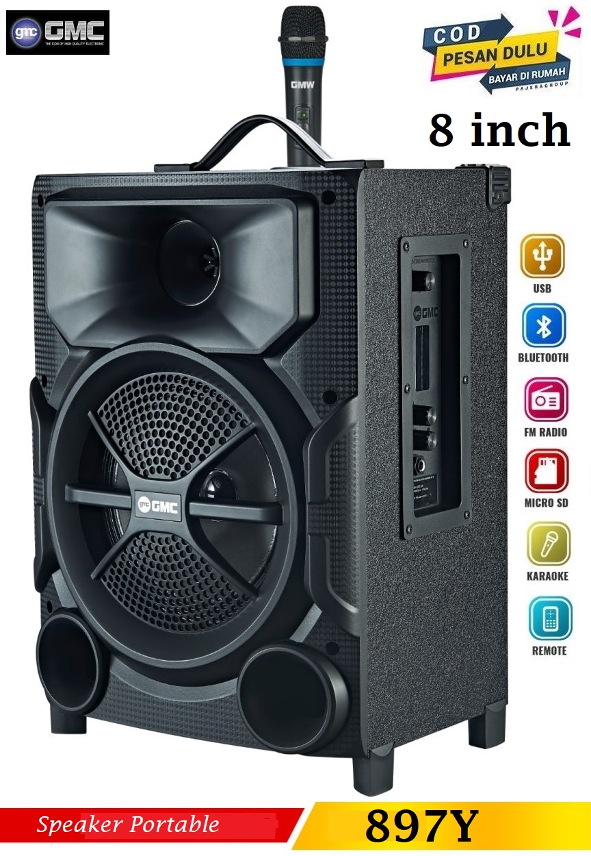 Harga Baru Turun: Speaker Bluetooth GMC