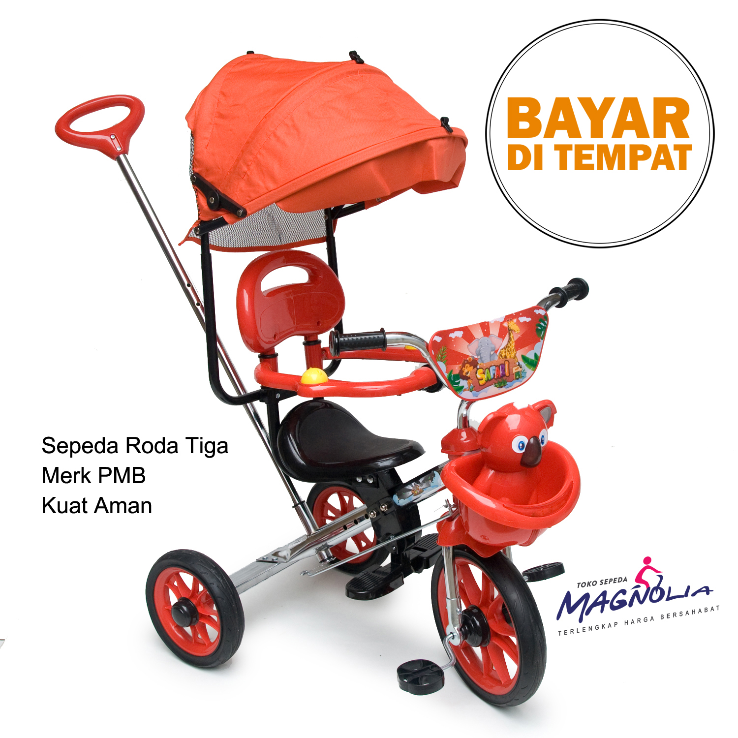 Harga Baru Turun: Sepeda Roda Tiga