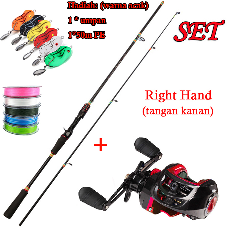 Harga Baru Turun: Set Bc Baitcasting