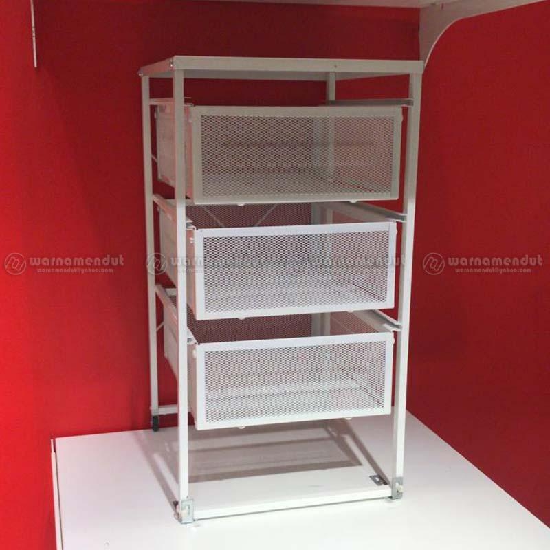 Harga Baru Turun: Rak unit laci besi