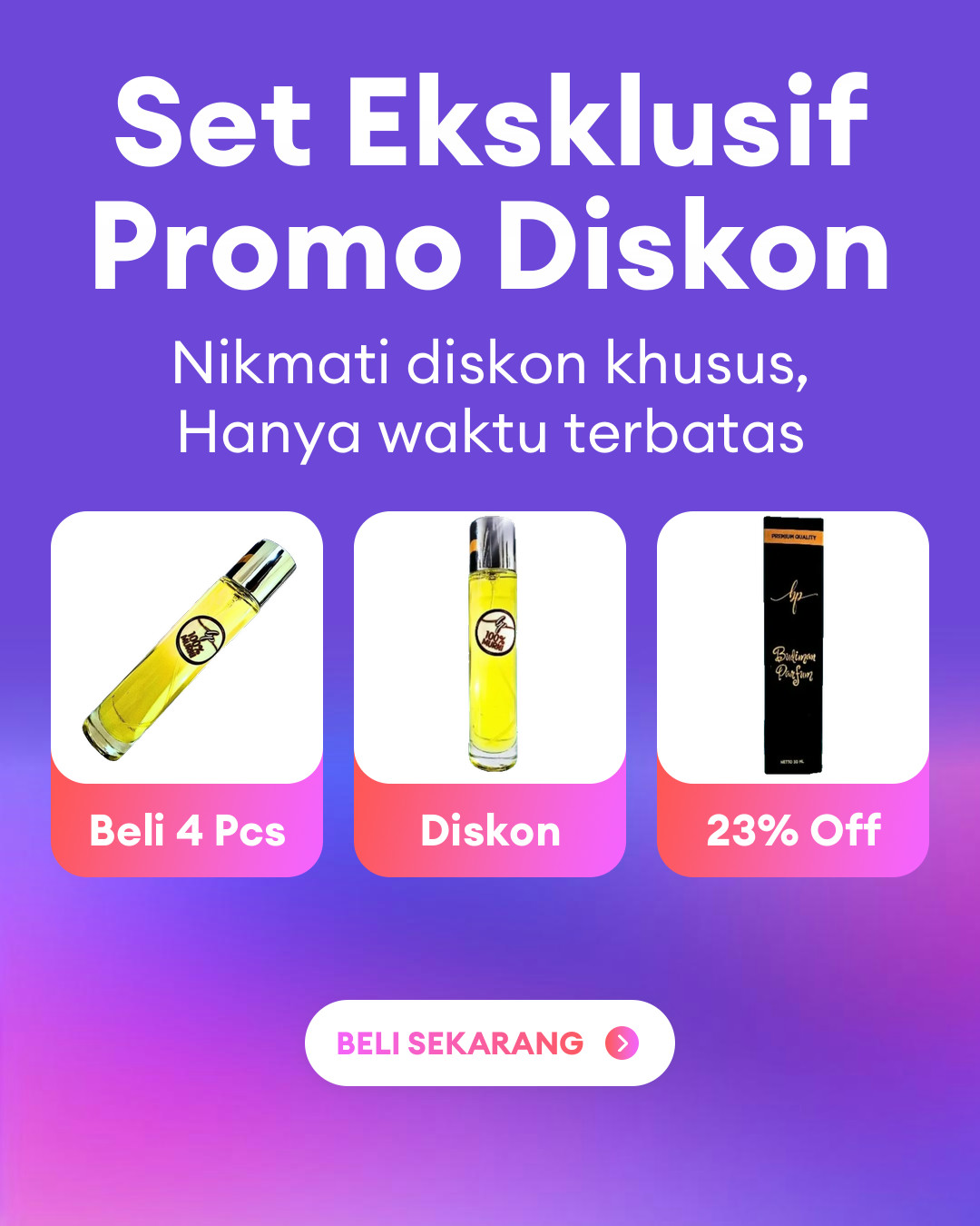 Harga Baru Turun: GROSIR Parfum Pria Dan