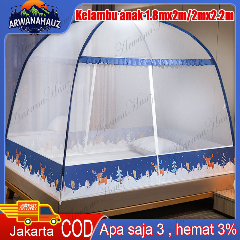 Harga Baru Turun: KELAMBU LIPAT CANTIK