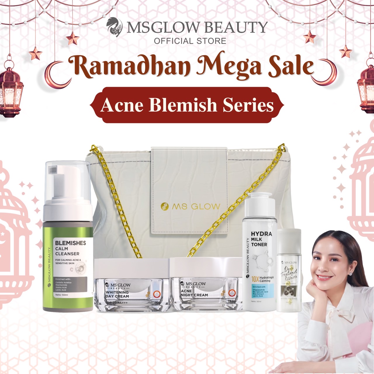 Turun 24%: Ms Glow New Series Package