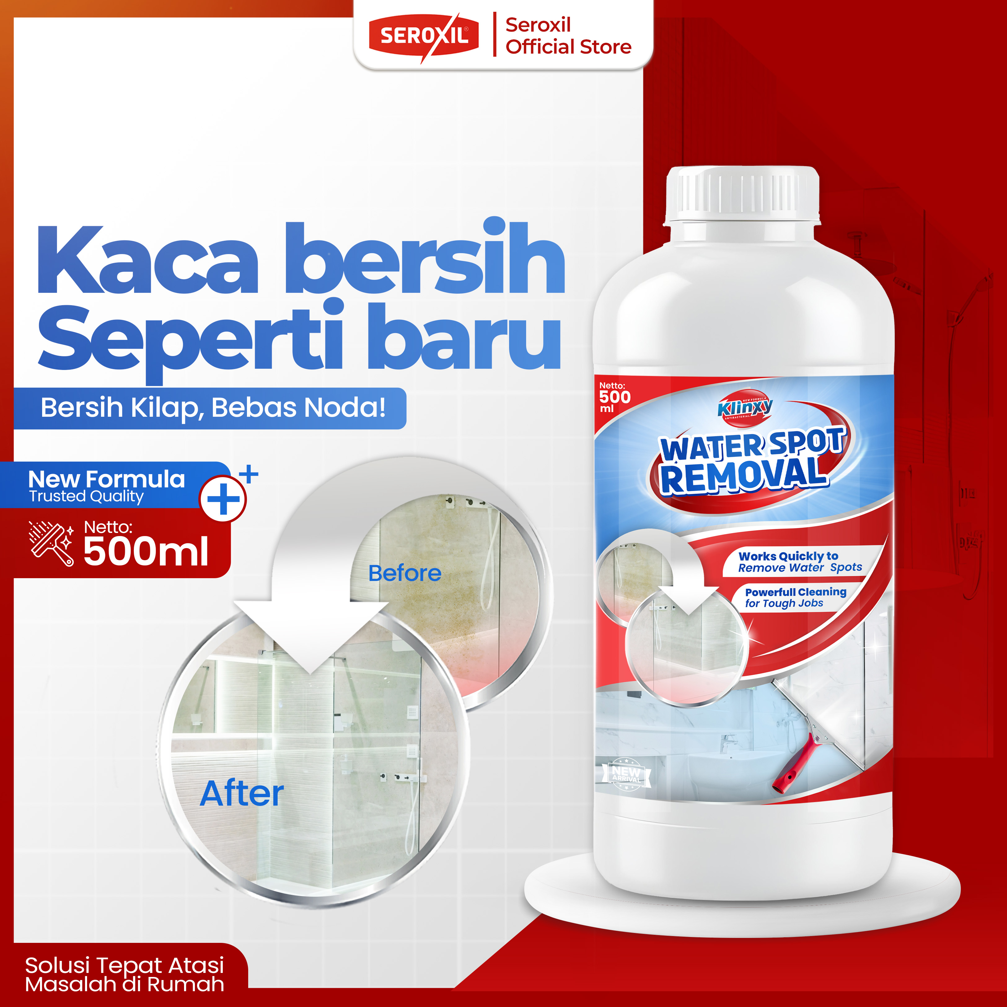 Turun 24%: Seroxil Pembersih penghilang
