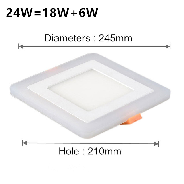 Turun 21%: Lampu Downlight LED 3 watt