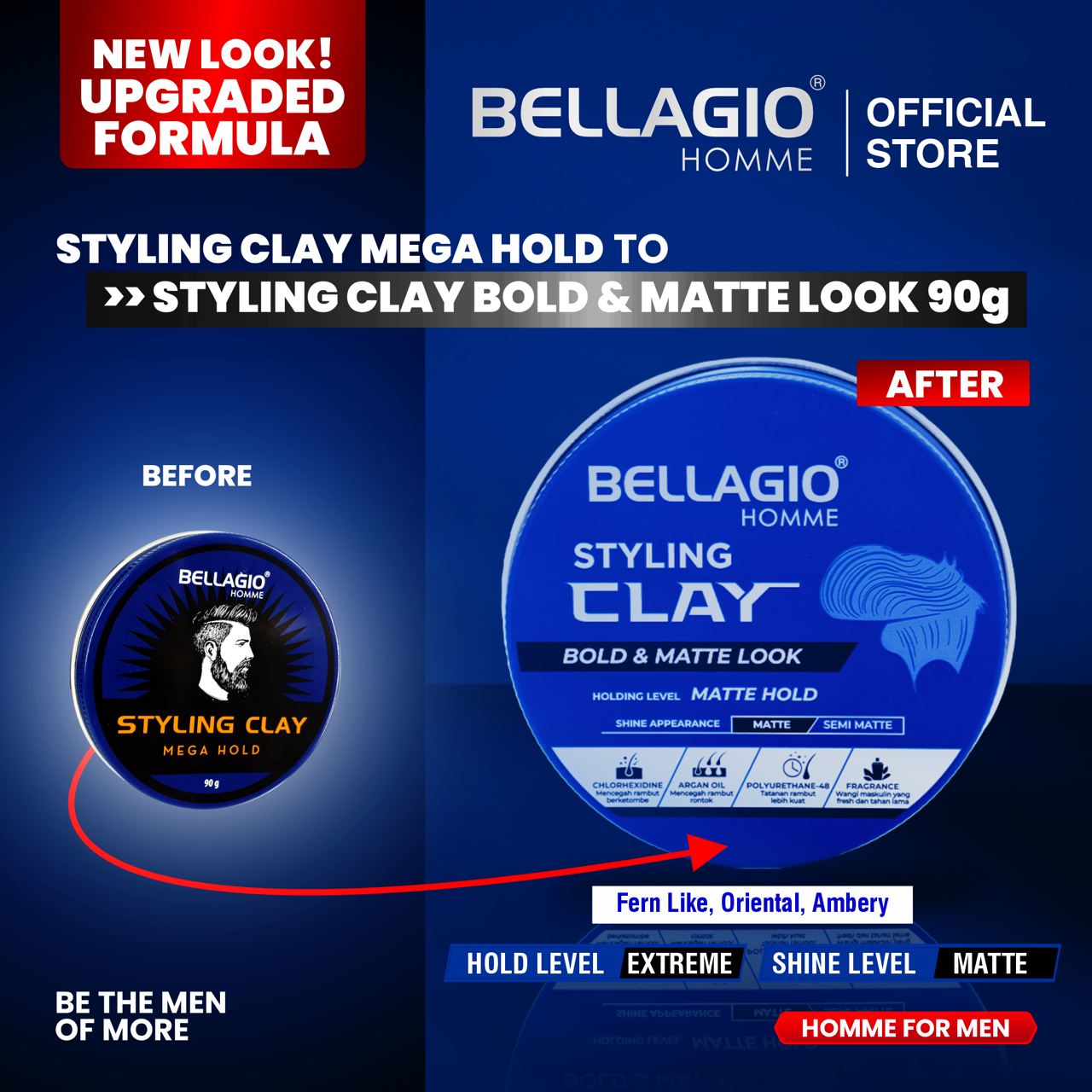 Harga Baru Turun: Bellagio Homme Styling