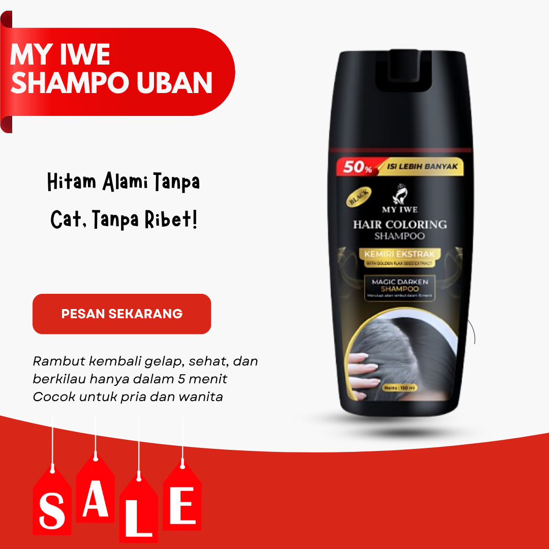 Harga Baru Turun: MY IWE Shampoo Anti