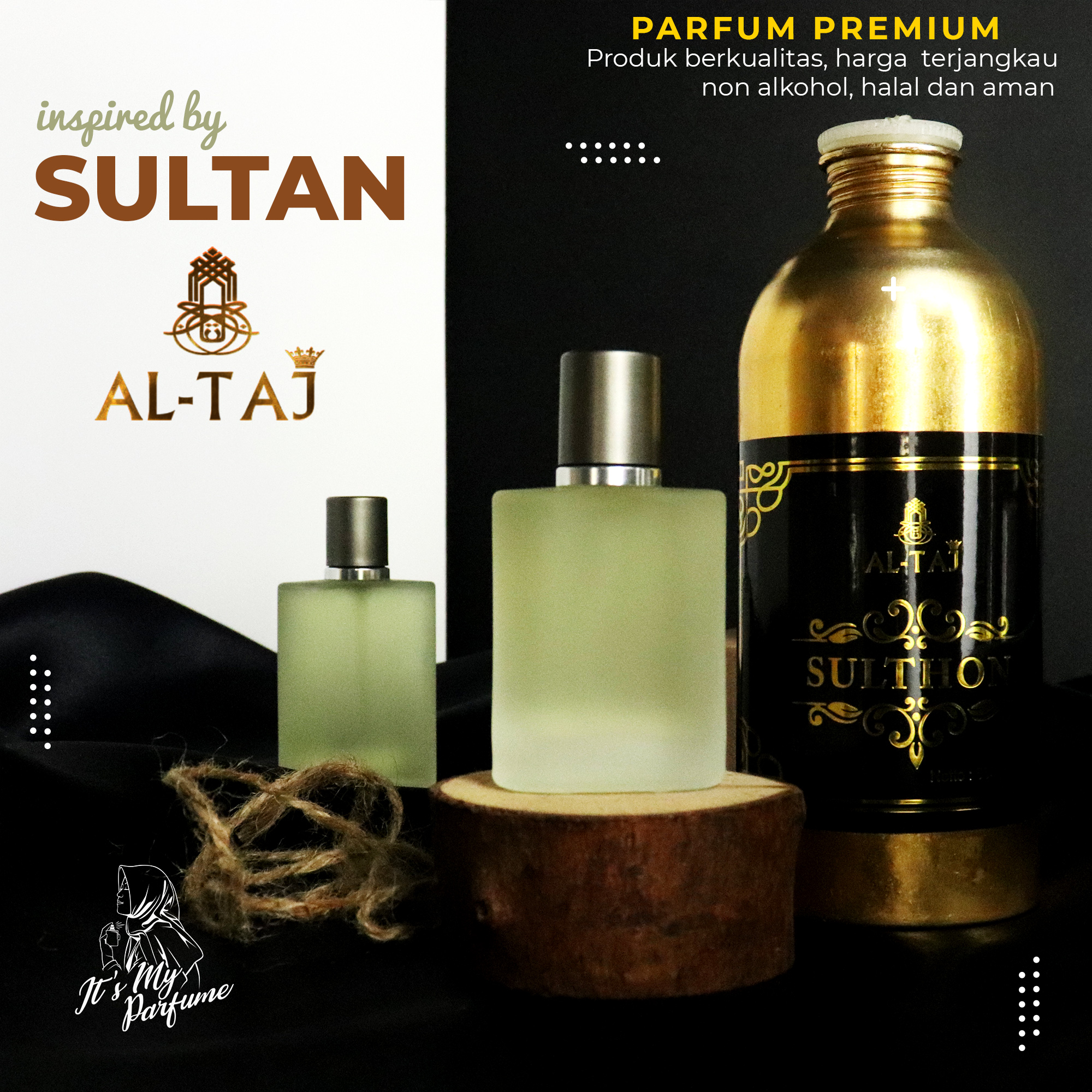 Turun 20%: Parfum SULTAN 100 ML By