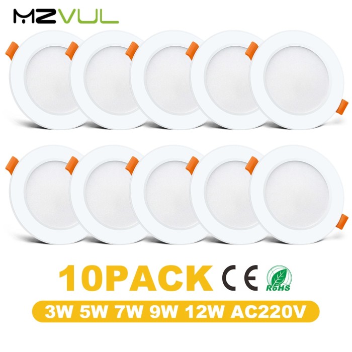 Turun 23%: PAKET HEMAT LAMPU DOWNLIGHT