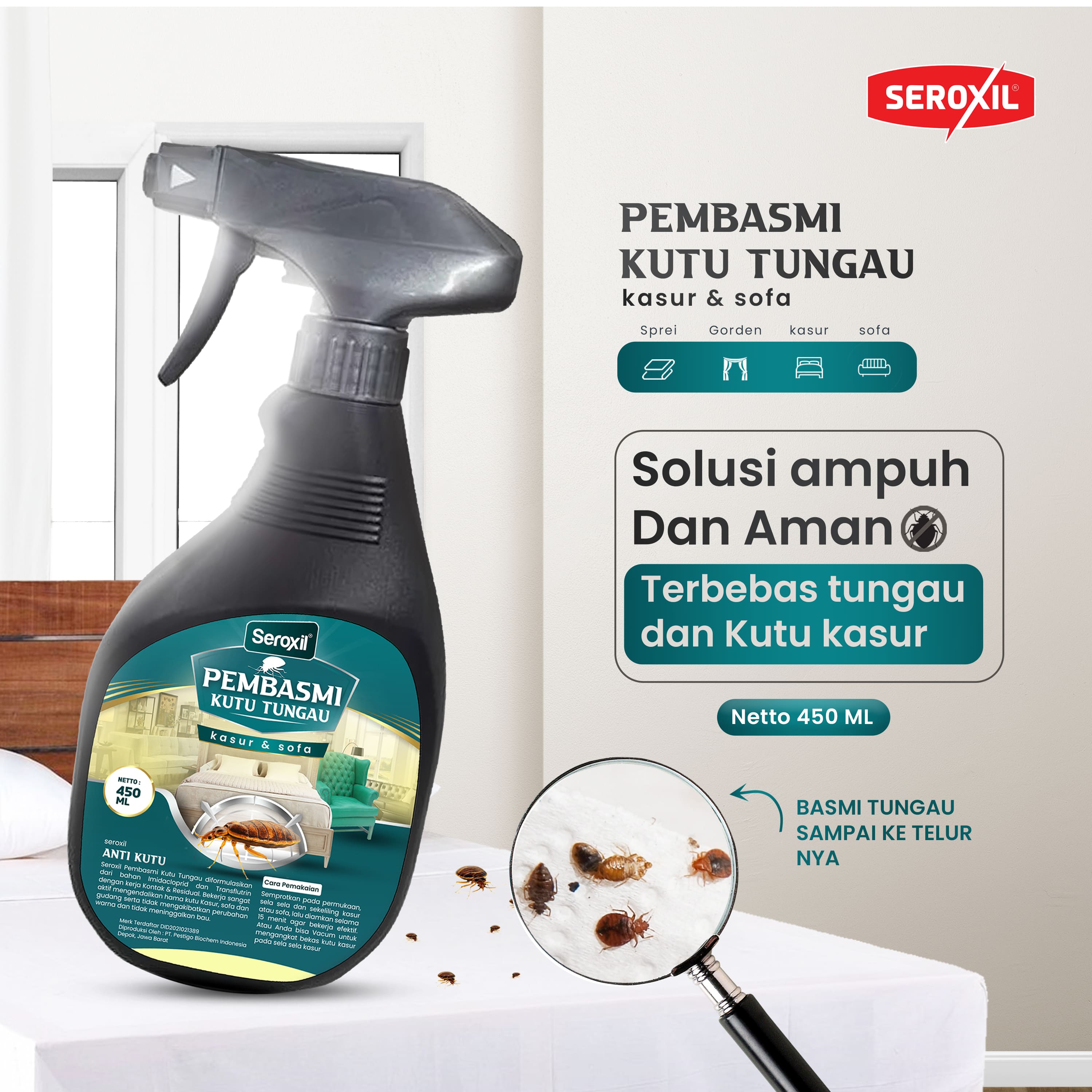 Turun 29%: Seroxil Pembasmi Anti Tungau