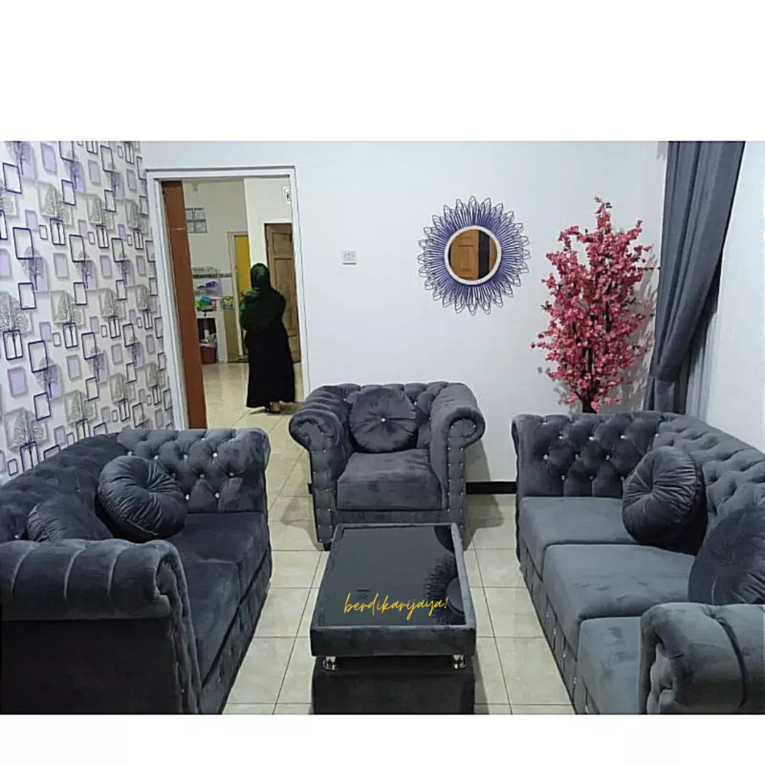 Harga Baru Turun: satu set sofa