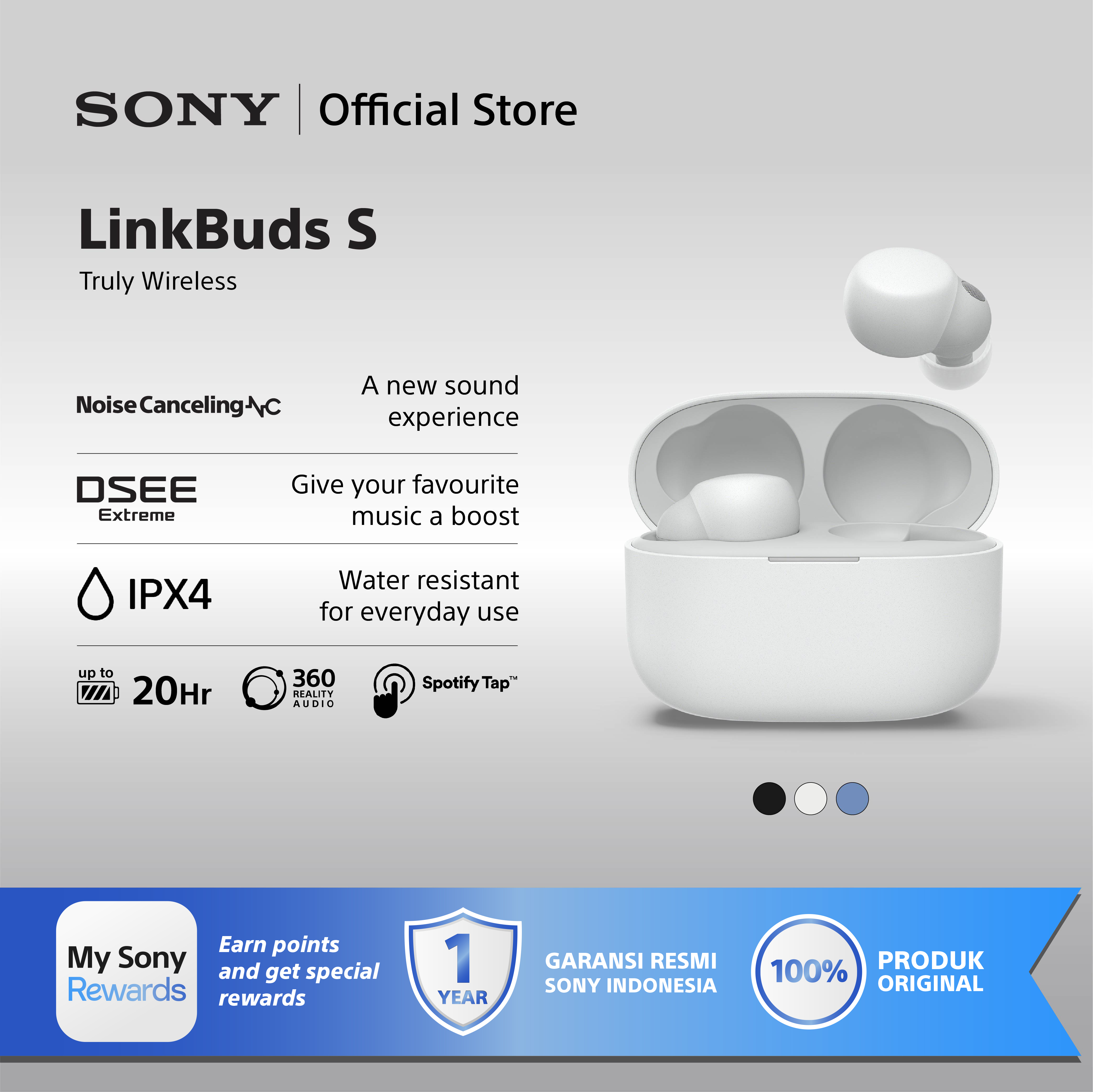Harga Baru Turun: SONY Linkbuds S TWS