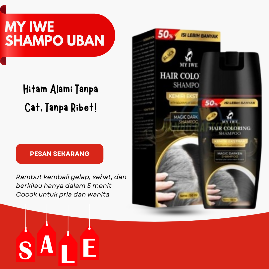 Harga Baru Turun: MY IWE Shampo Uban