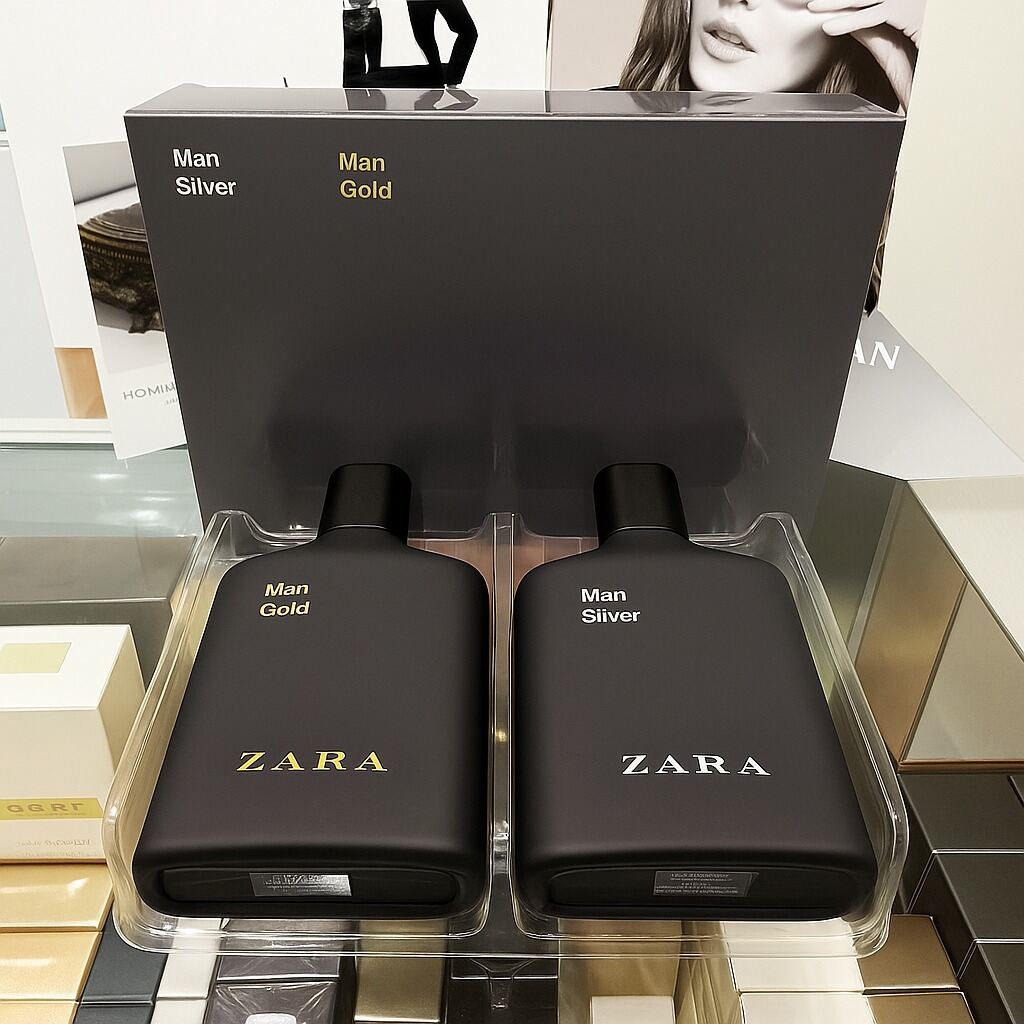 Turun 20%: PARFUM ZARA SILVERUOMOGOLD