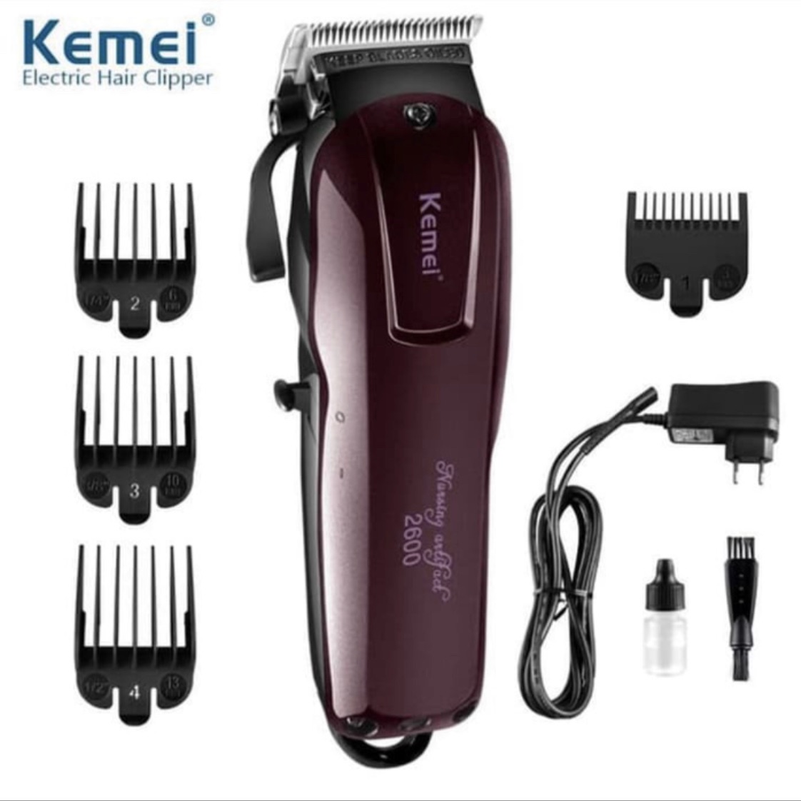 Turun 20%: Alat Cukur Rambut KEMEI KM-PG