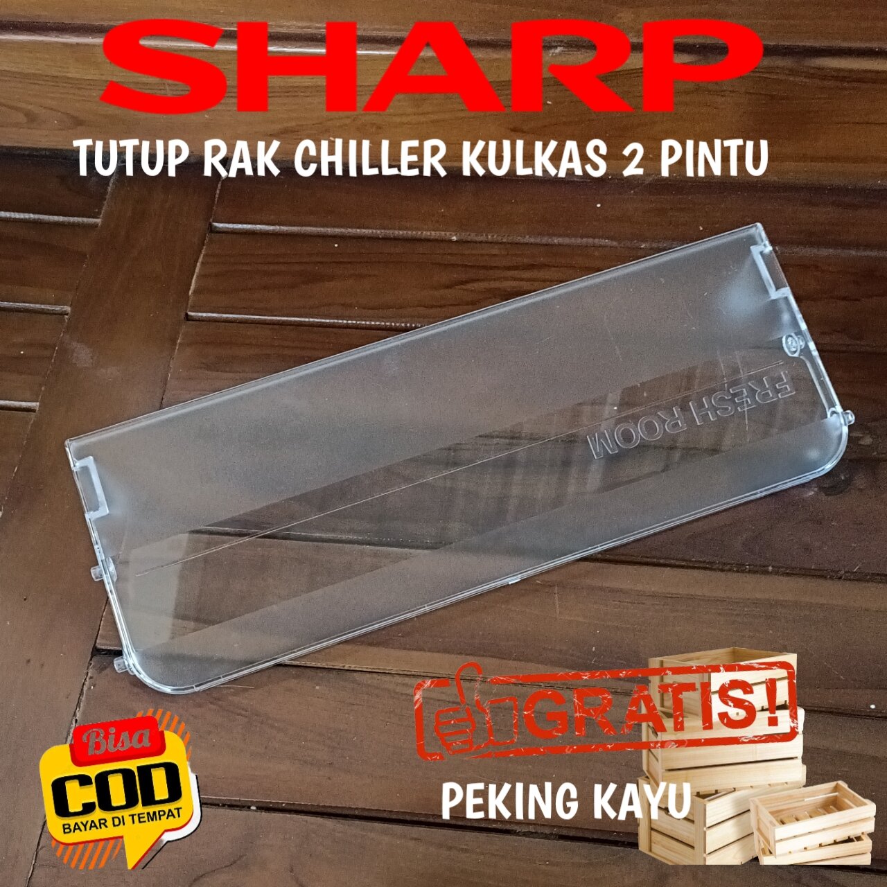 Harga Baru Turun: TUTUP RAK CHILLER