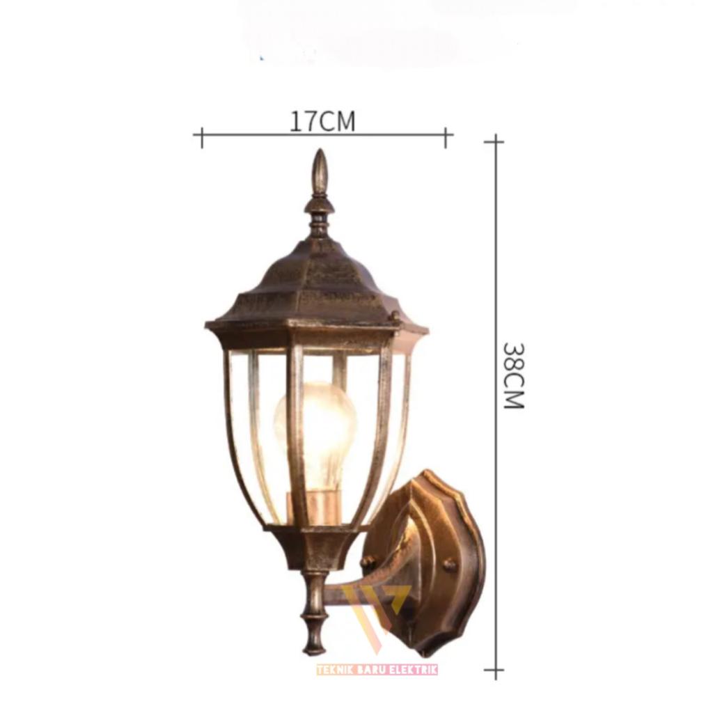 Turun 24%: LAMPU DINDING KLASIK E27