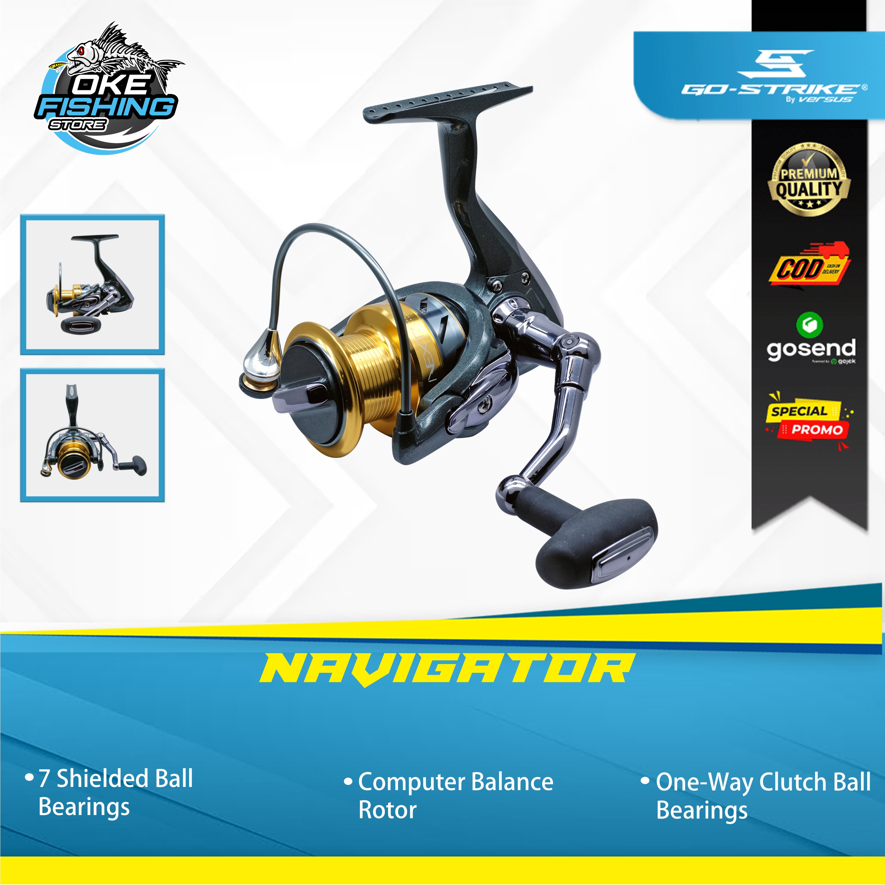 Harga Baru Turun: Reel Spinning NEXT