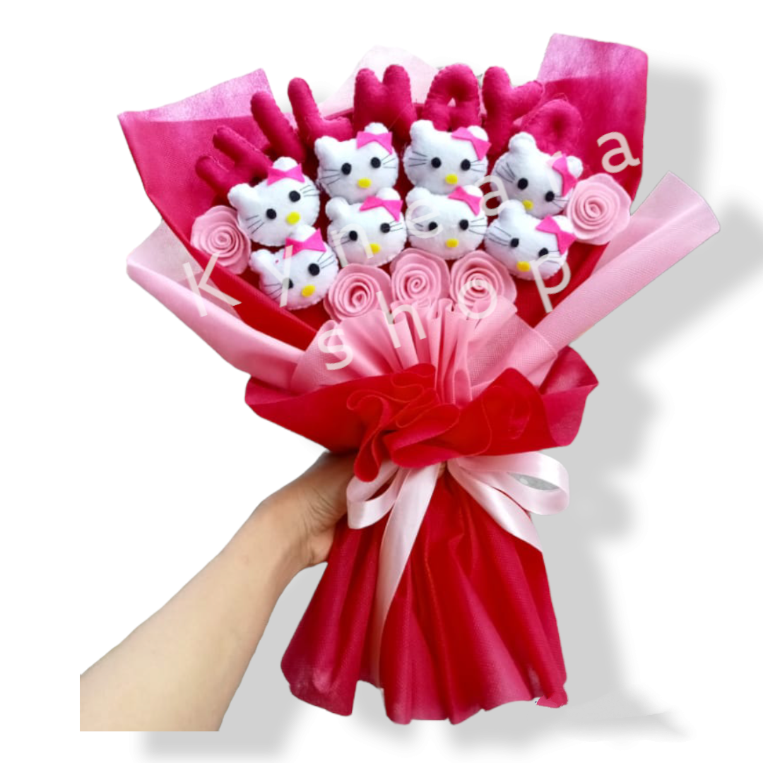 Harga Baru Turun: buket boneka hello