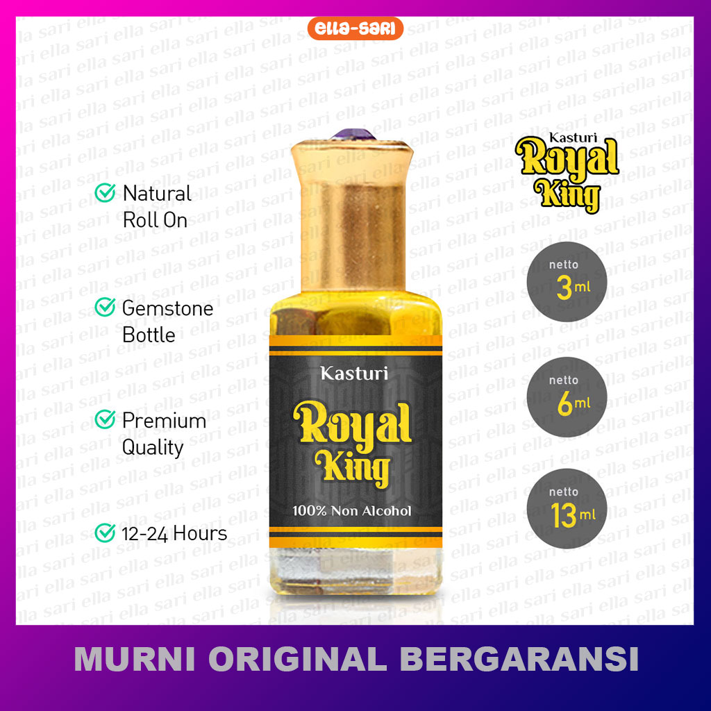 Turun 25%: Parfum Minyak KASTURI ROYAL