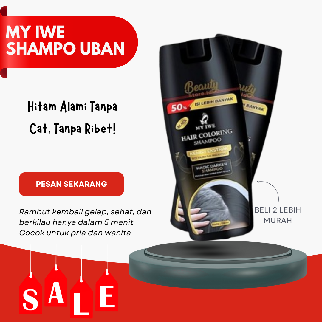 Harga Baru Turun: Shampo Uban MY IWE