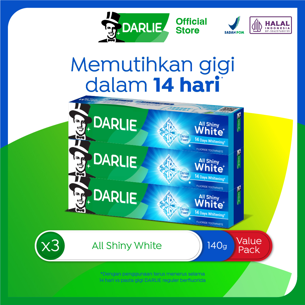 Harga Baru Turun: DARLIE Pasta Gigi All