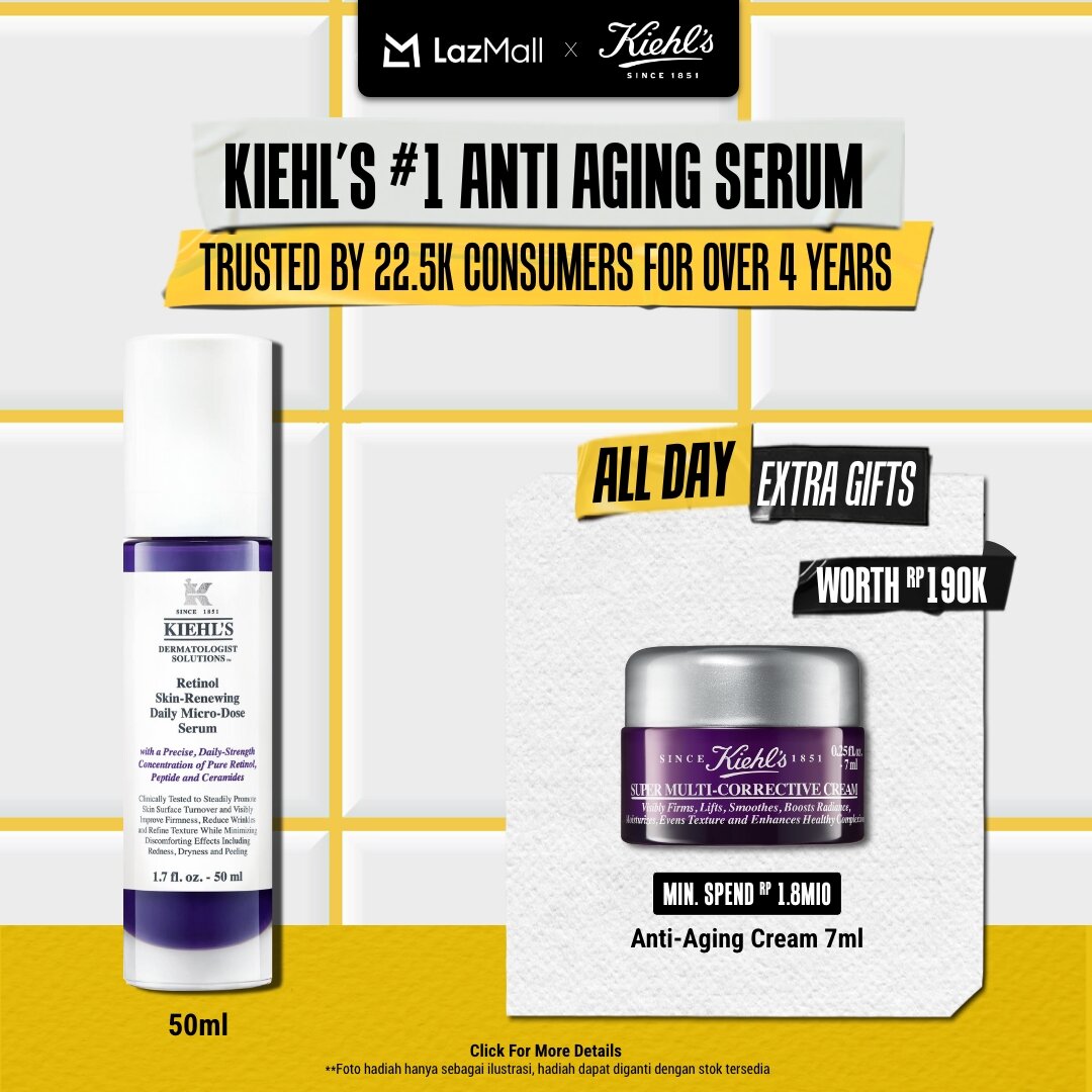 Harga Baru Turun: Kiehls Retinol Daily