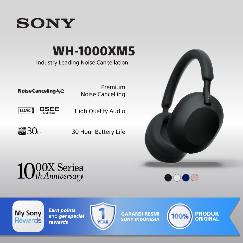 Harga Baru Turun: SONY WH-1000XM5
