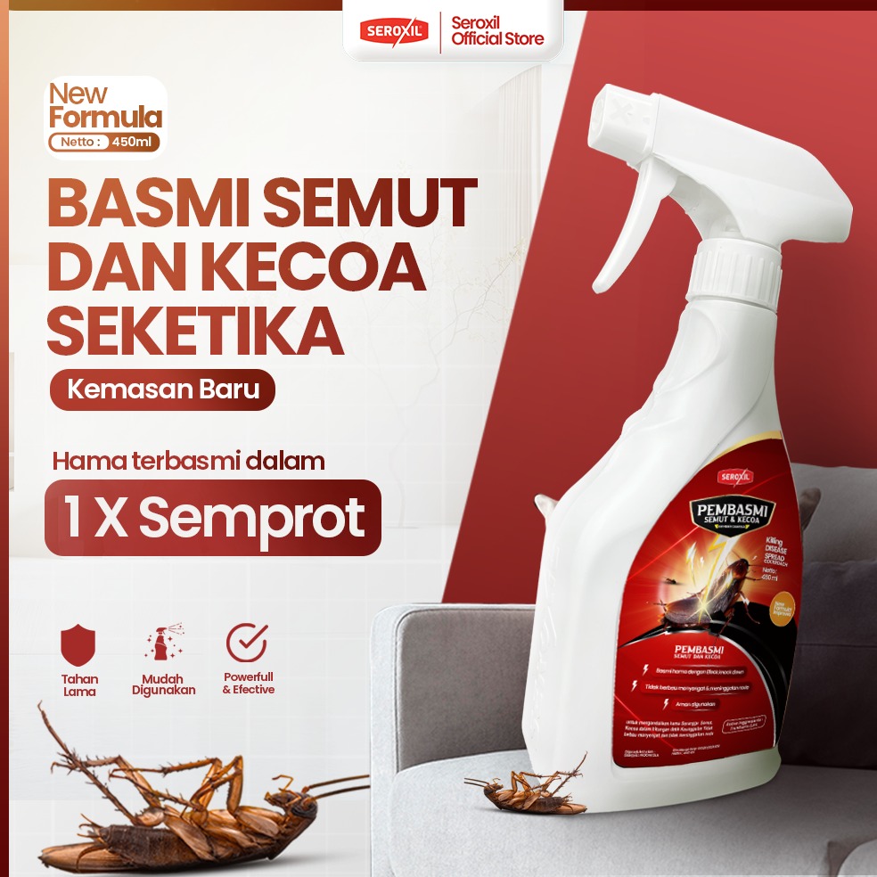 Harga Baru Turun: Seroxil Obat Pembasmi
