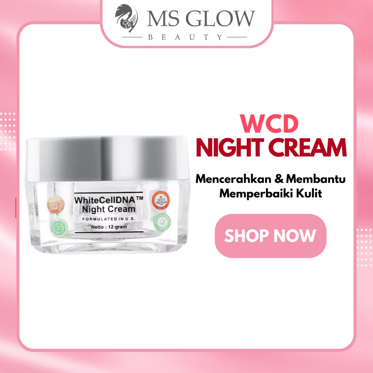 Harga Baru Turun: Ms Glow White Cell Dna