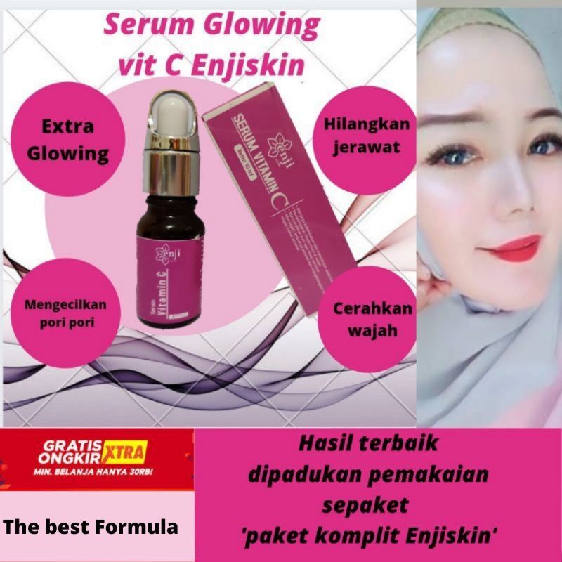 Turun 22%: Skincare Wajah Serum Glowing