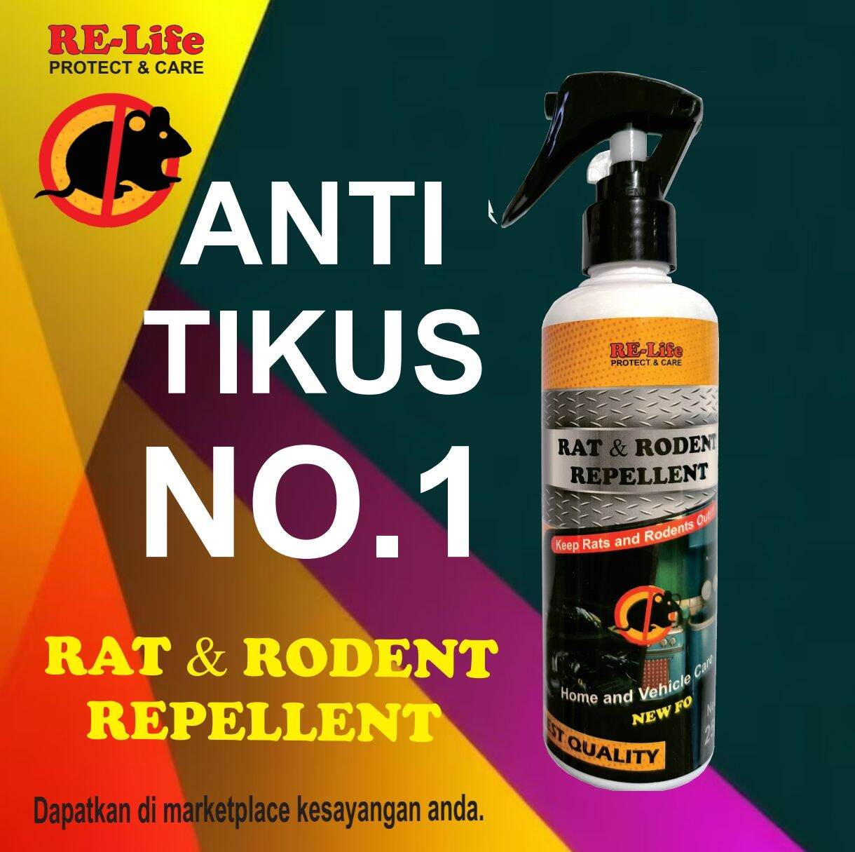 Harga Baru Turun: CAIRAN ANTI TIKUS