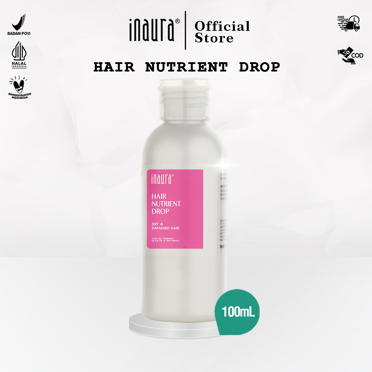 Harga Baru Turun: Inaura hair nutrient
