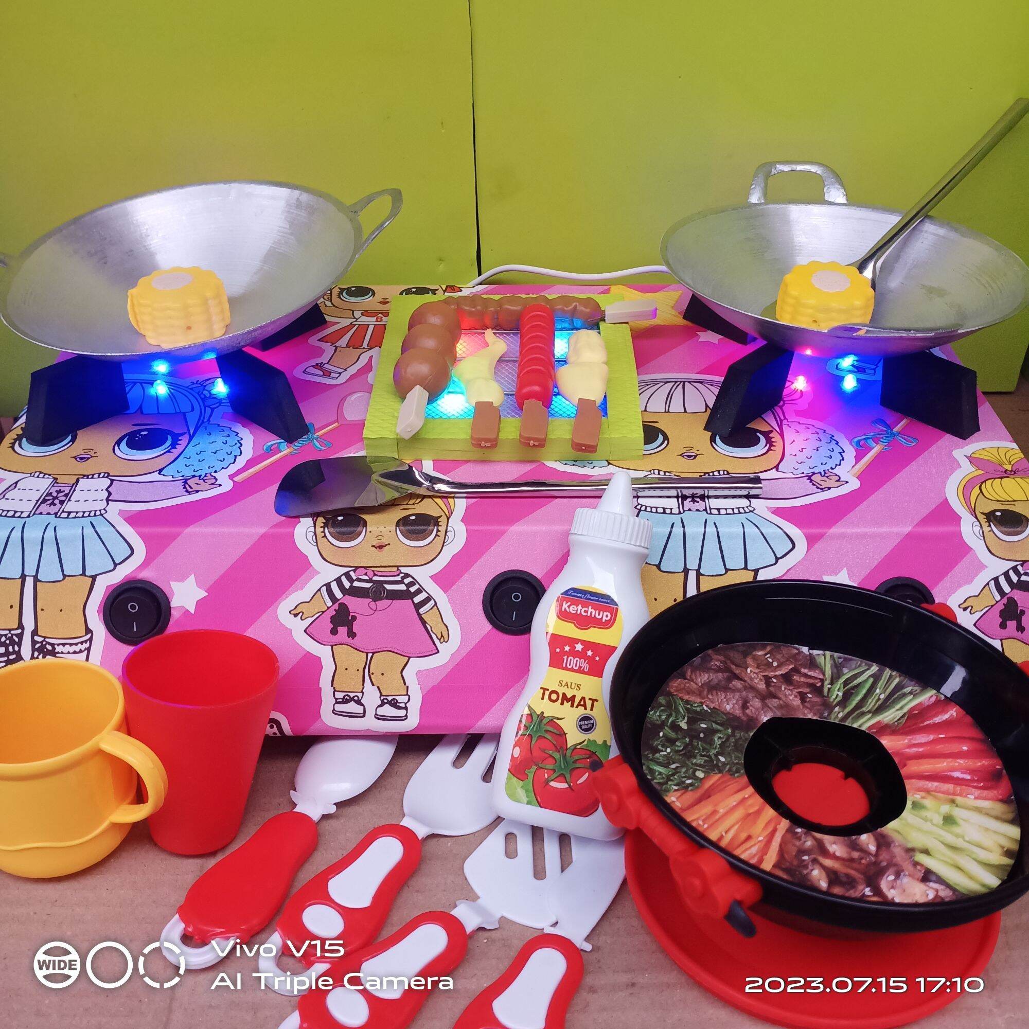 Harga Baru Turun: MAINAN ANAK KOMPOR LED