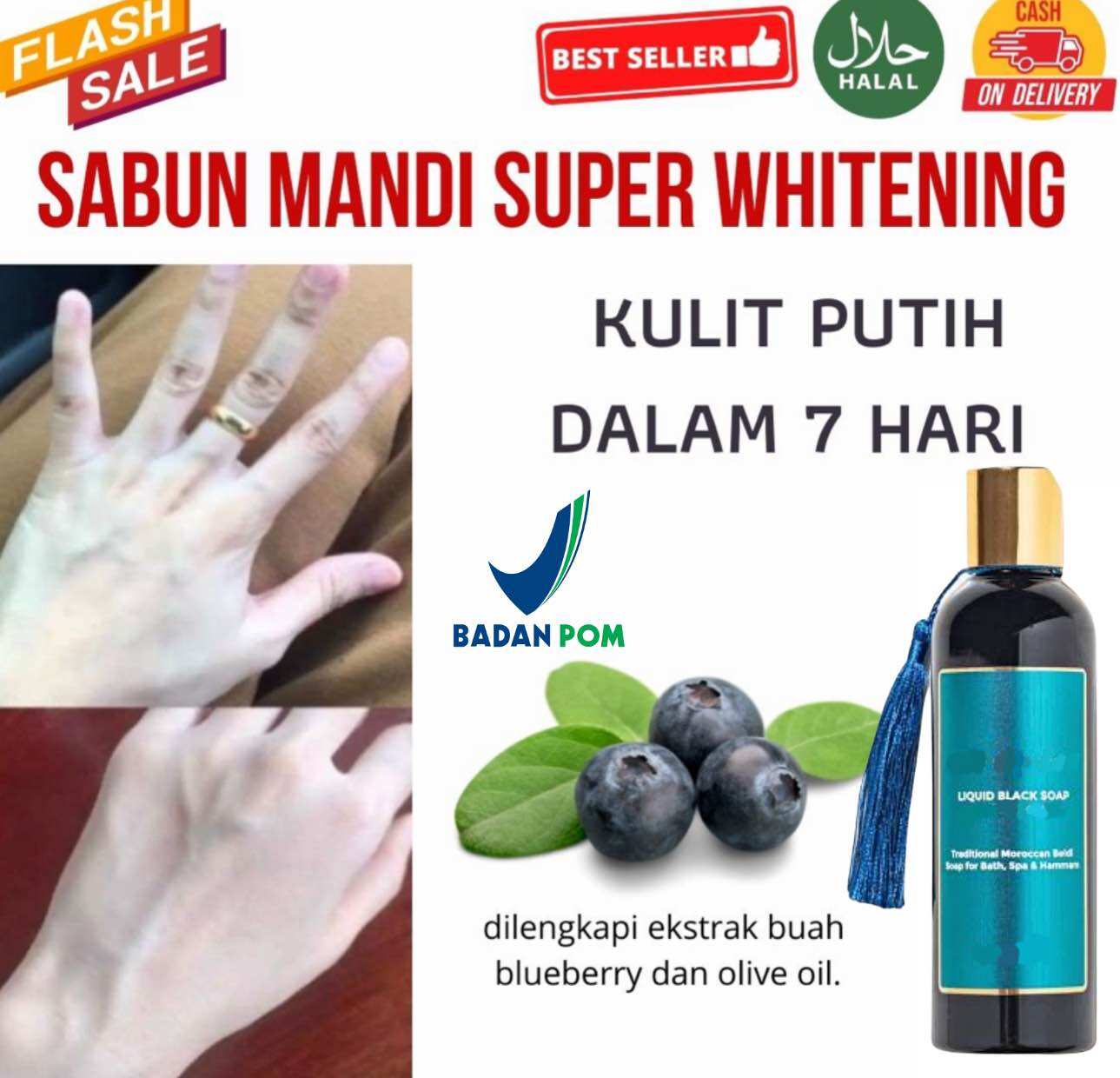 Turun 25%: SABUN PEMUTIH Sabun mandi