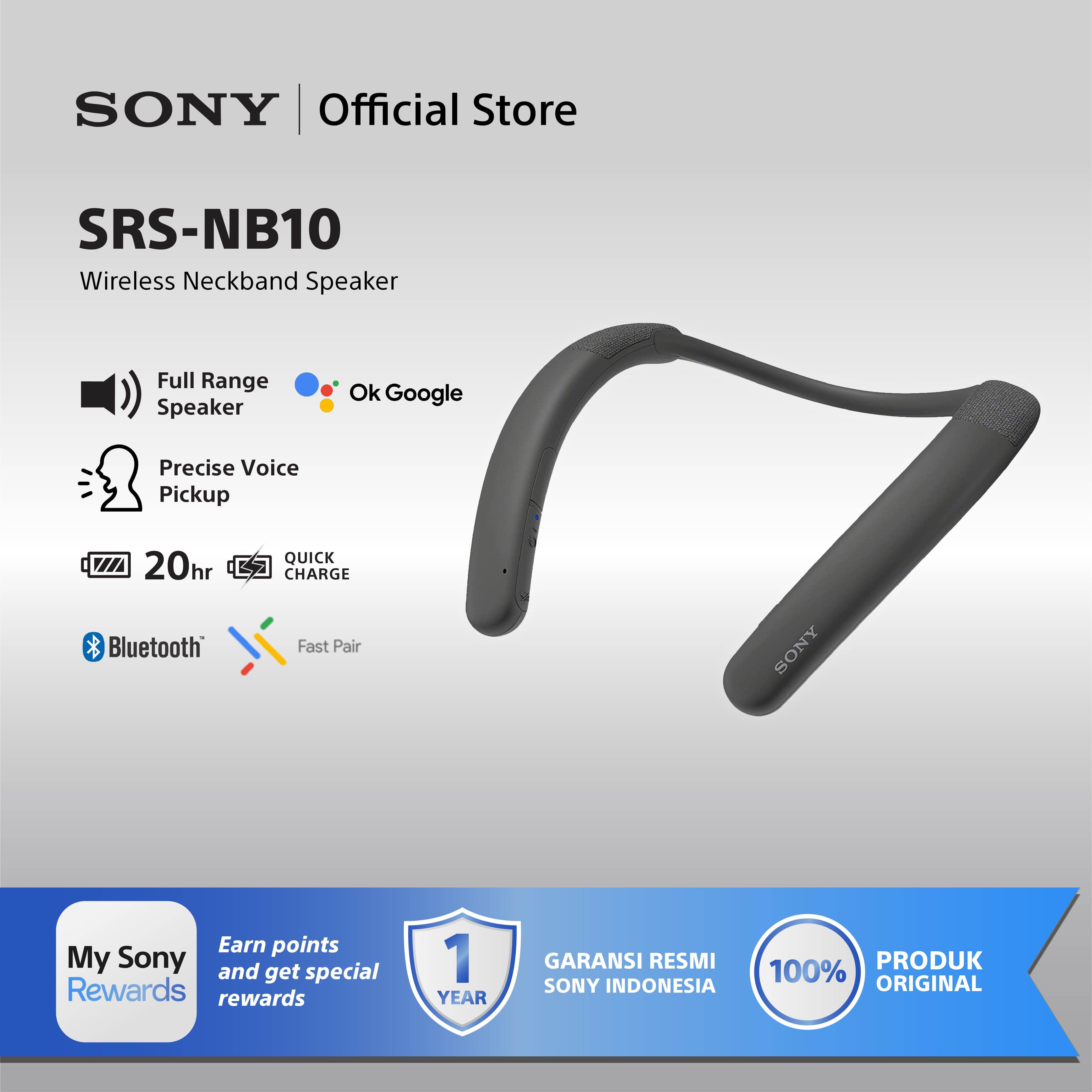 Turun 27%: Sony Speaker SRS-NB10