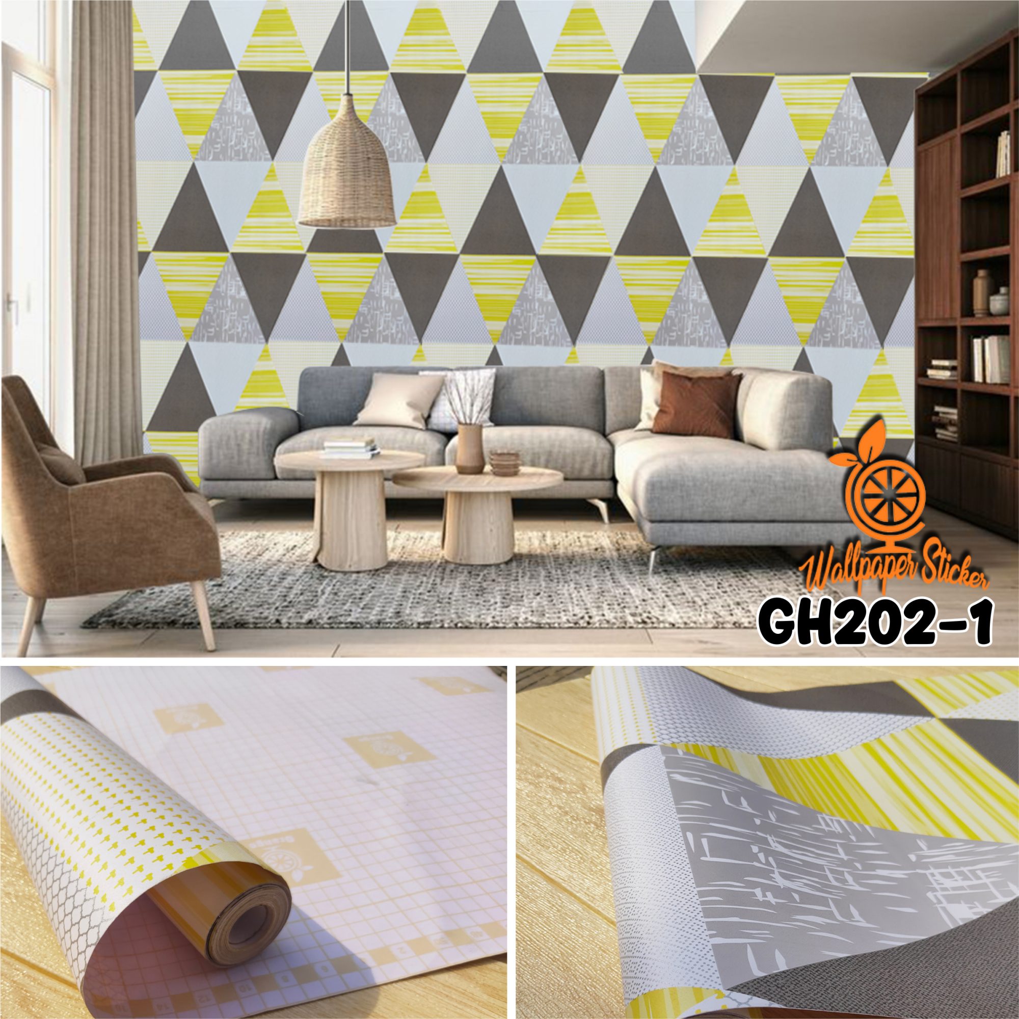 Harga Baru Turun: -PAKET Wallpaper 5ROLL