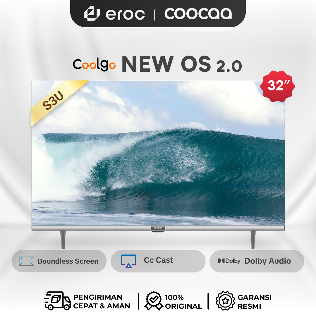 Harga Baru Turun: COOCAA 32 inch Digital