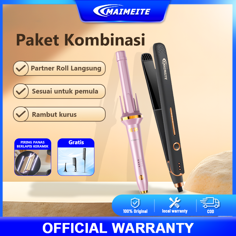 Turun 27%: MAIMEITE Hair Curly Styler