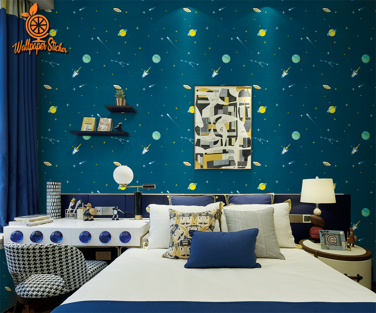 Harga Baru Turun: PAKET 5 ROLL Wallpaper
