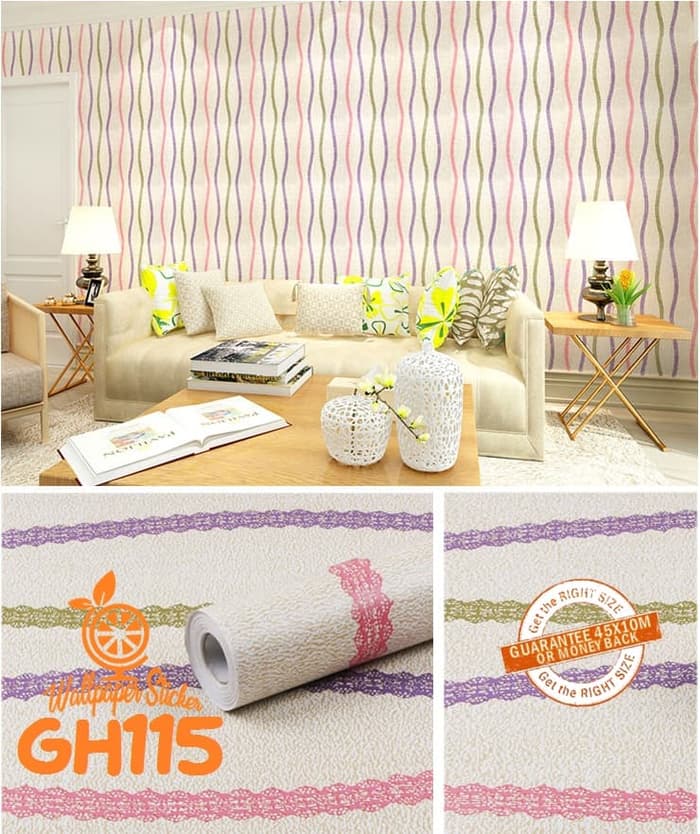 Harga Baru Turun: PAKET Wallpaper 5ROLL