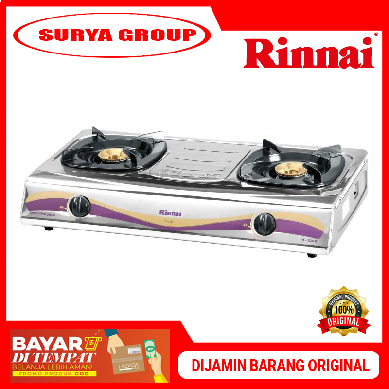 Harga Baru Turun: Rinnai RI-522E Kompor