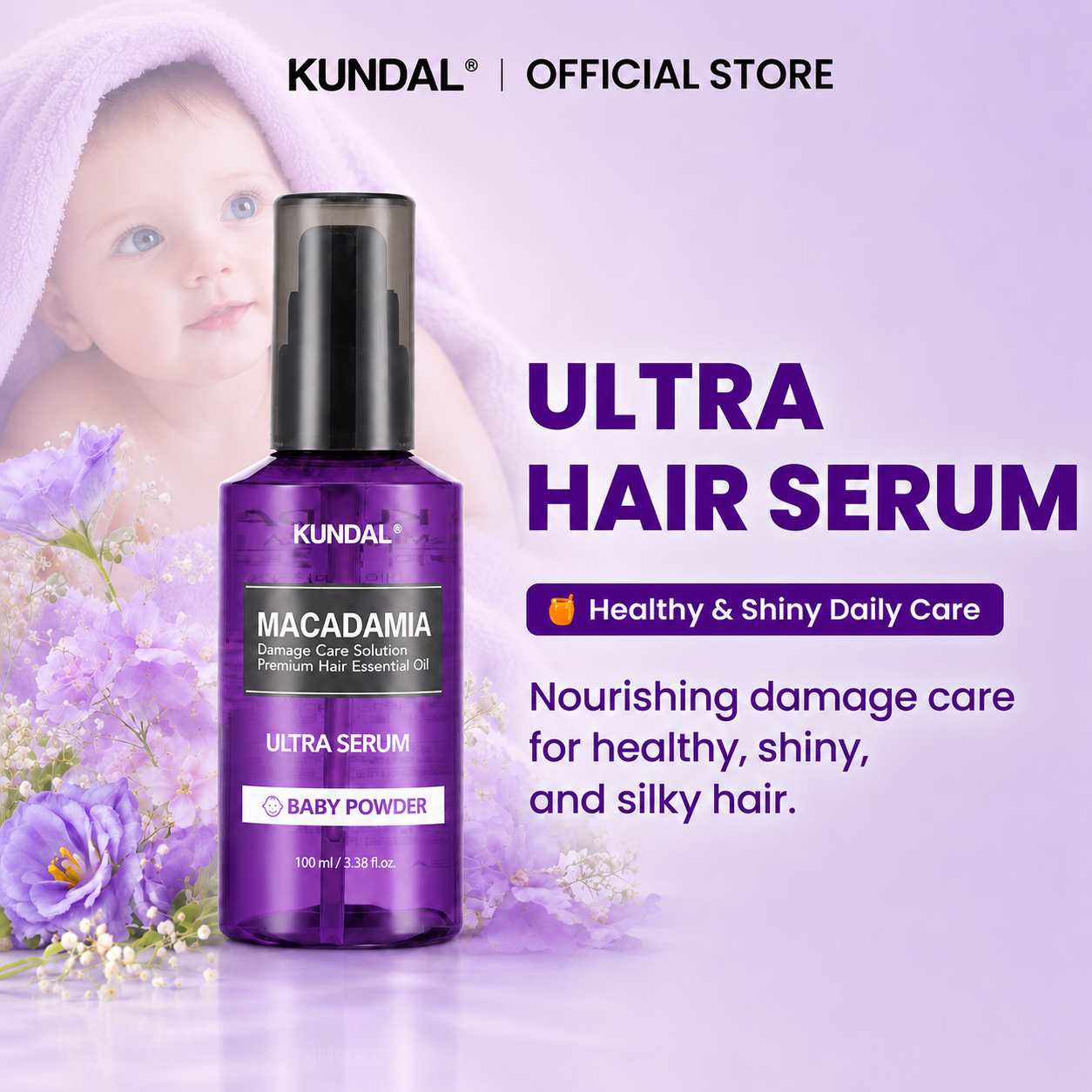 Harga Baru Turun: KUNDAL Hair Serum Baby