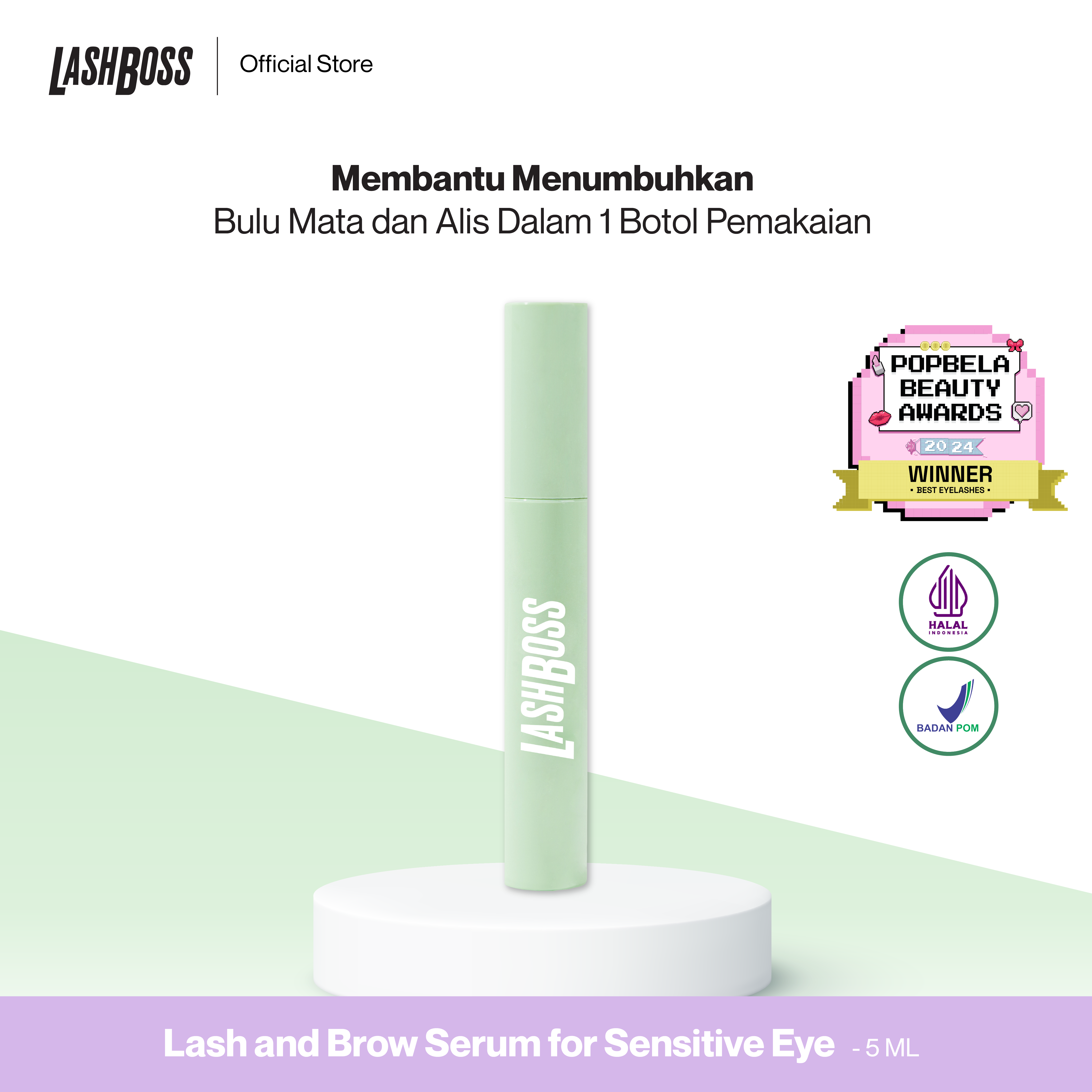 Turun 28%: LashBoss Lash and Brow Serum