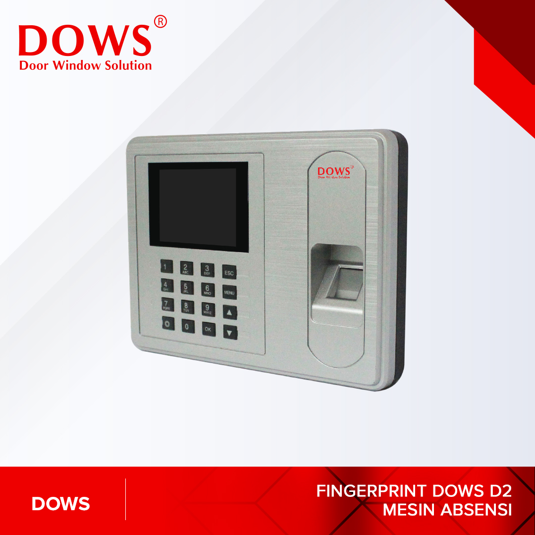 Harga Baru Turun: DOWS D2 Mesin Absensi