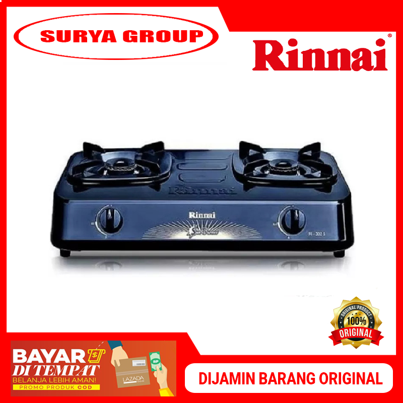 Harga Baru Turun: Rinnai RI 302 S Kompor