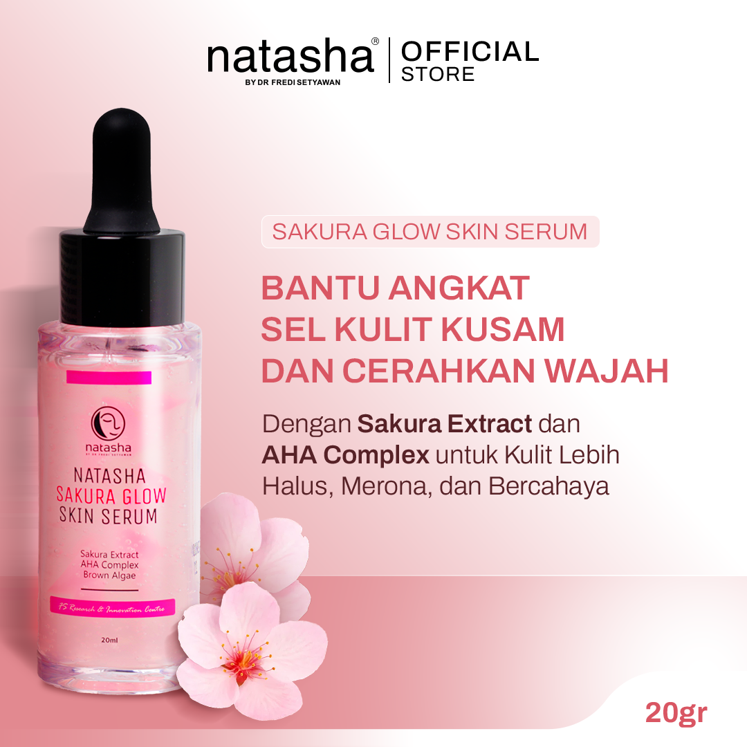 Harga Baru Turun: Natasha Sakura Glow