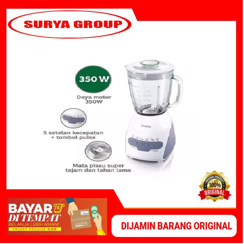 Harga Baru Turun: Philips Blender HR2116