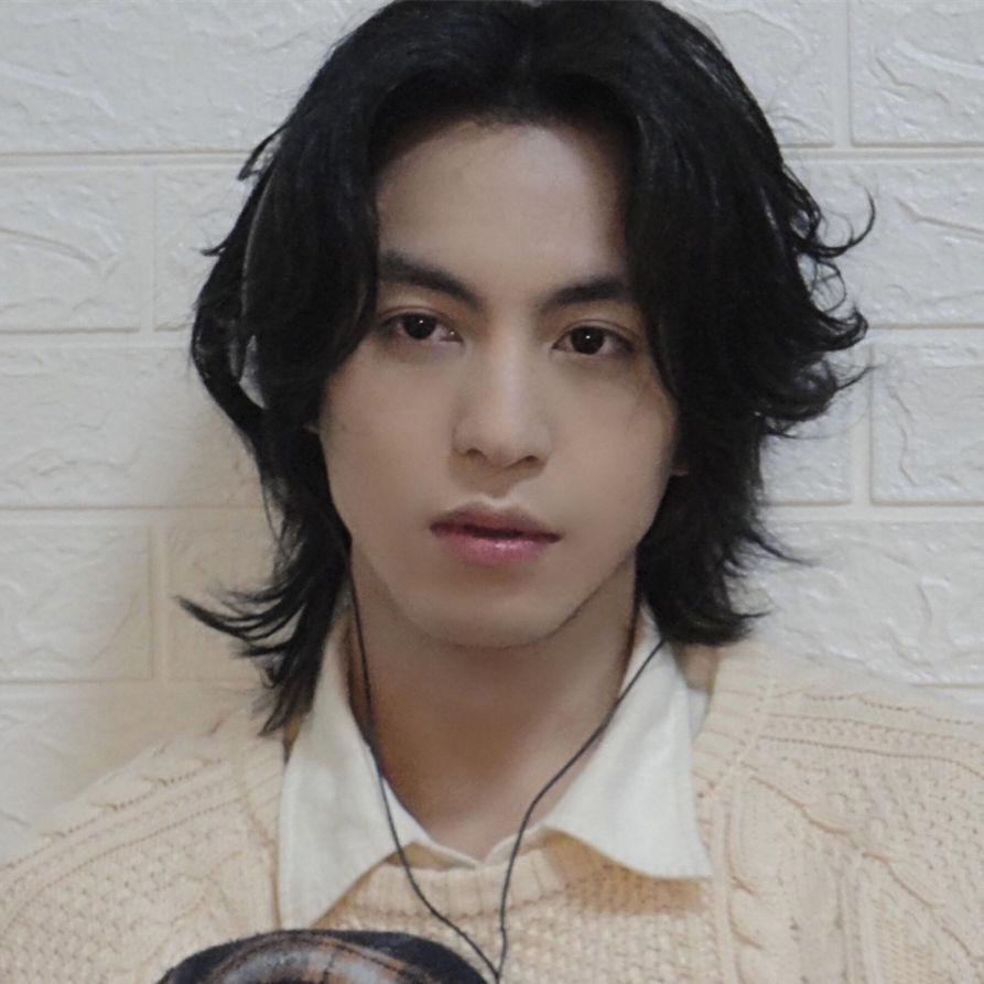 Harga Baru Turun: wig pria rambut asli