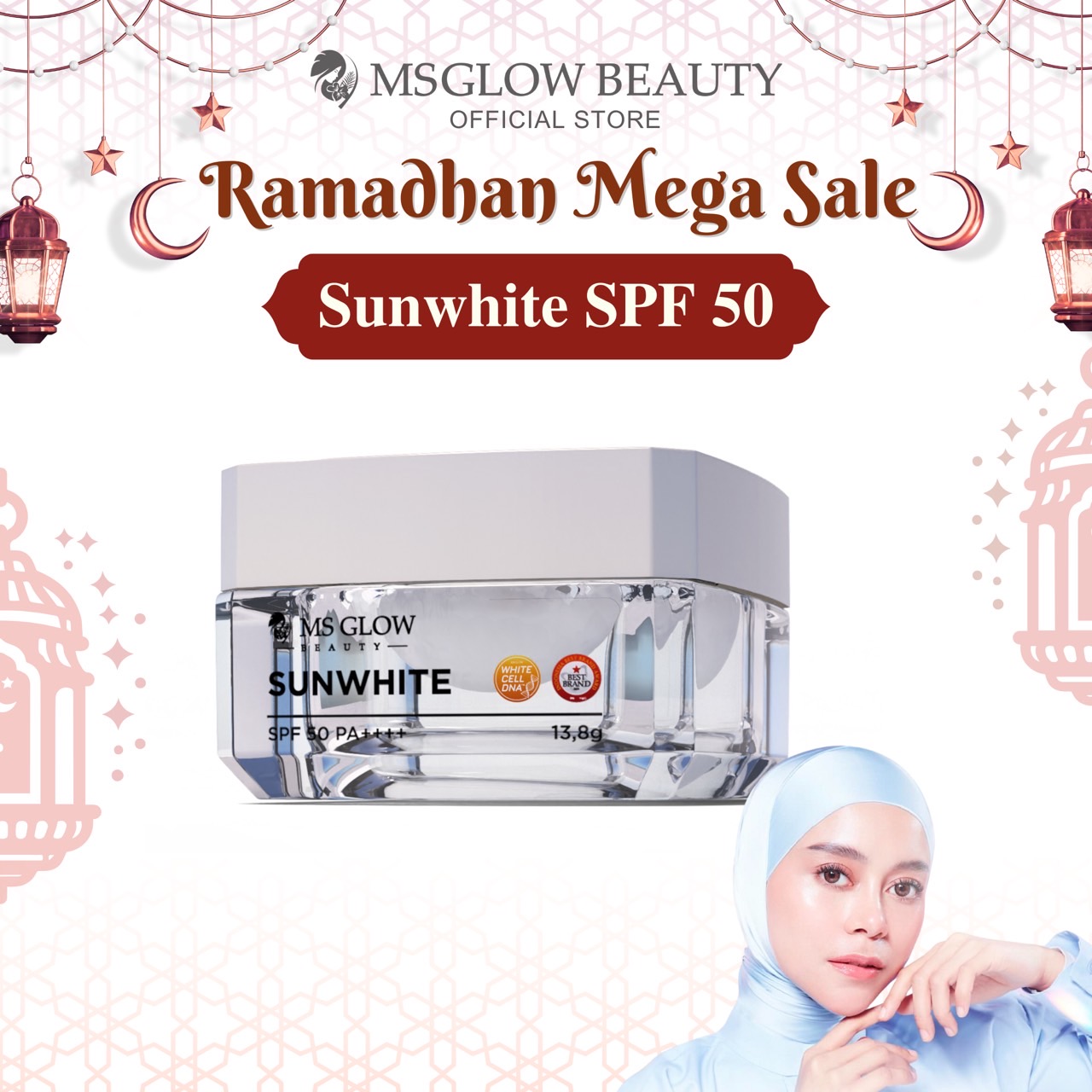 Harga Baru Turun: Ms Glow Sunwhite Daily
